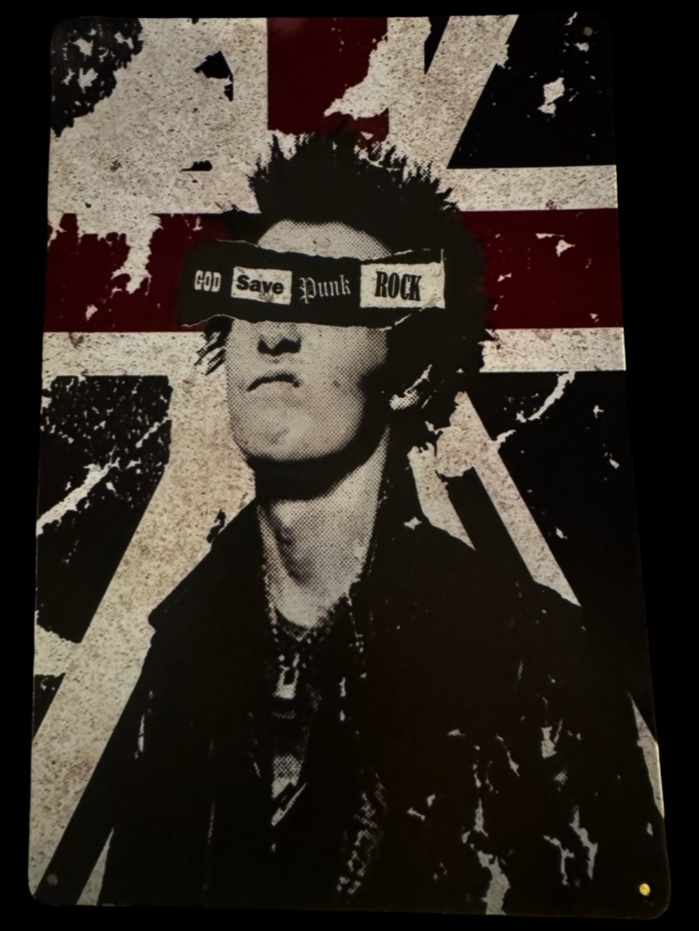 Sid Vicious on Metal Sign